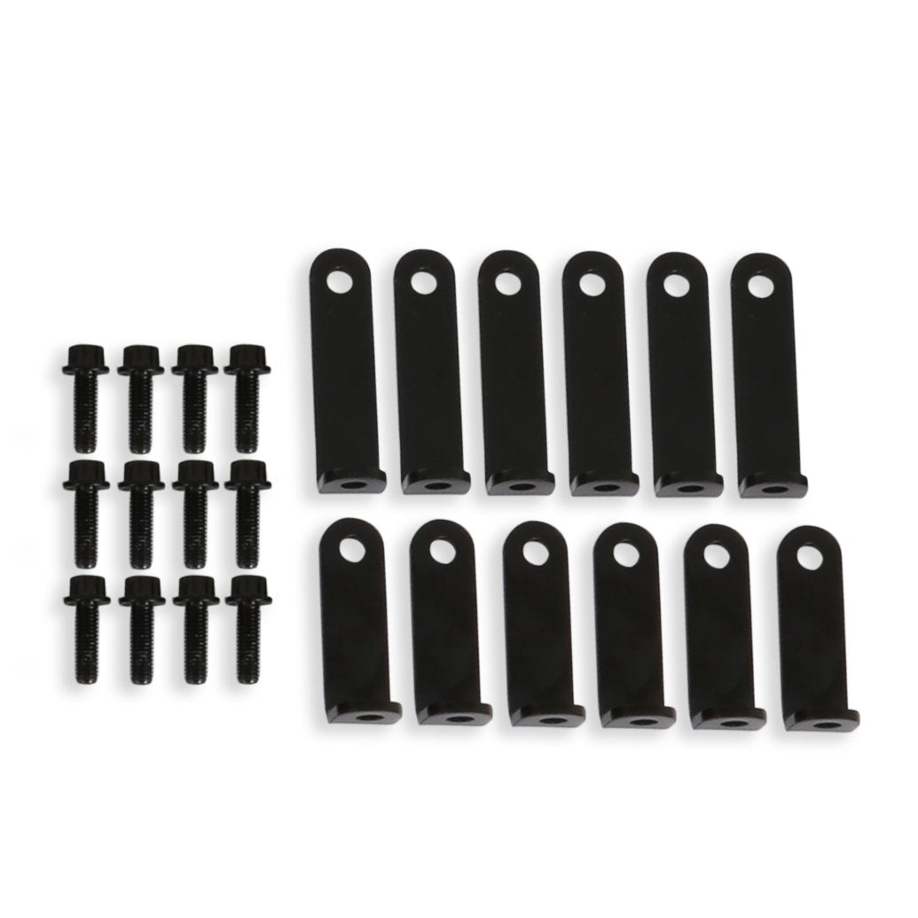 Single plane intake manifold for Gen III Hemi, EFI Black - Photo - out of package Angle