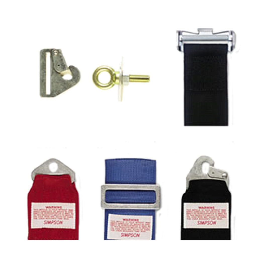 Simpson Racing Seatbelt Mounting Hardware