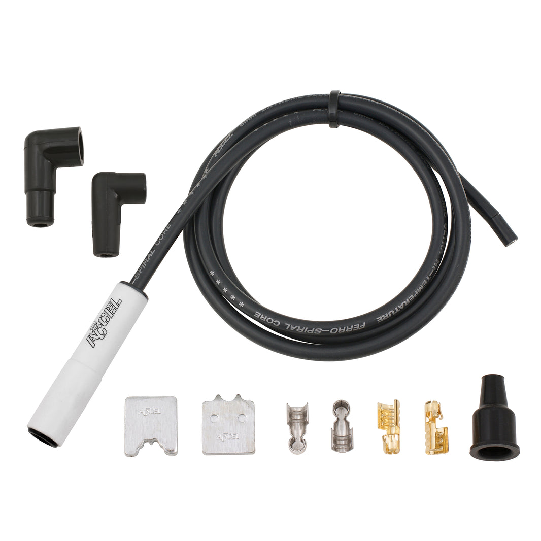 Straight Universal Ceramic Booted Single Wire Replacement Kit