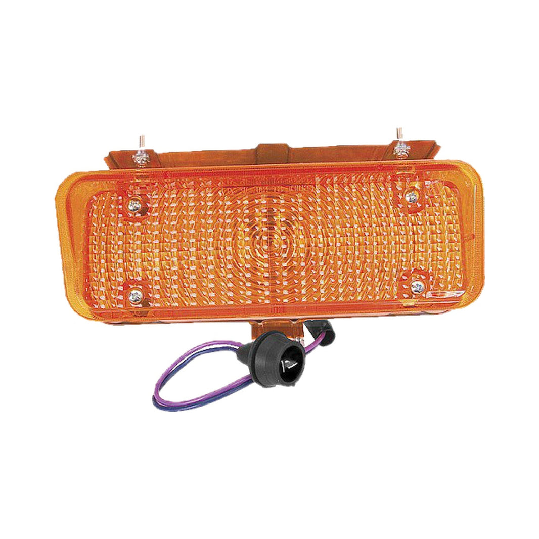 71-72 PARK LIGHT ASSEMBLY RH - Brothers Trucks Parking Light Assembly - Amber - Right - Each