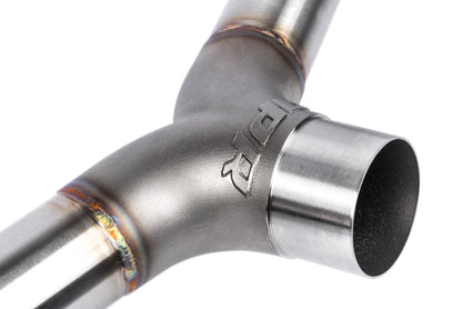 GTI TCR CAT-BACK KIT WITH RESONATOR - APR Catback Exhaust System (w/ Front Muffler) - GTI TRC (MK7.5)