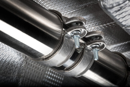 GTI TCR CAT-BACK KIT WITH RESONATOR - APR Catback Exhaust System (w/ Front Muffler) - GTI TRC (MK7.5)