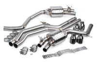 CATBACK,4.0T,S6/S7, WITHOUT MID-MUFFLER - APR Catback Exhaust System - S6/S7 (C7)