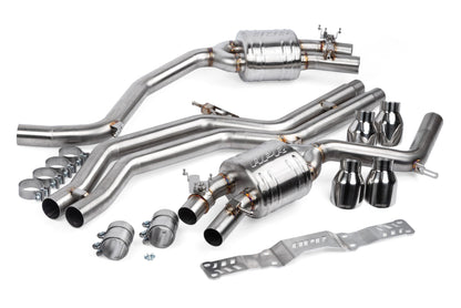 CATBACK,4.0T,S6/S7, WITHOUT MID-MUFFLER - APR Catback Exhaust System - S6/S7 (C7)