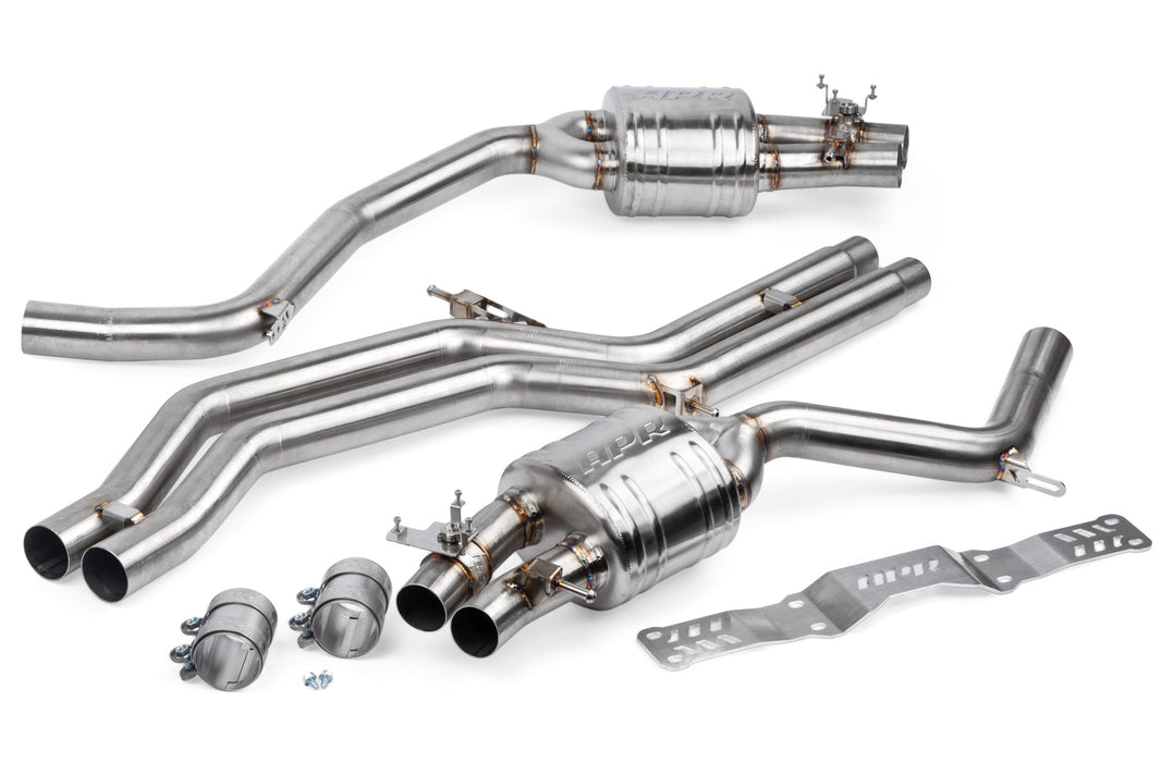 CATBACK,4.0T,RS7 WITHOUT MID-MUFFLER - APR Catback Exhaust System - RS6/RS7 (C7)