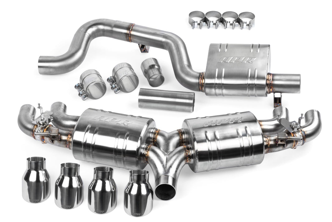 MK7.5 GOLF R CAT BACK KIT - APR Catback Exhaust System - Golf R (MK7.5)