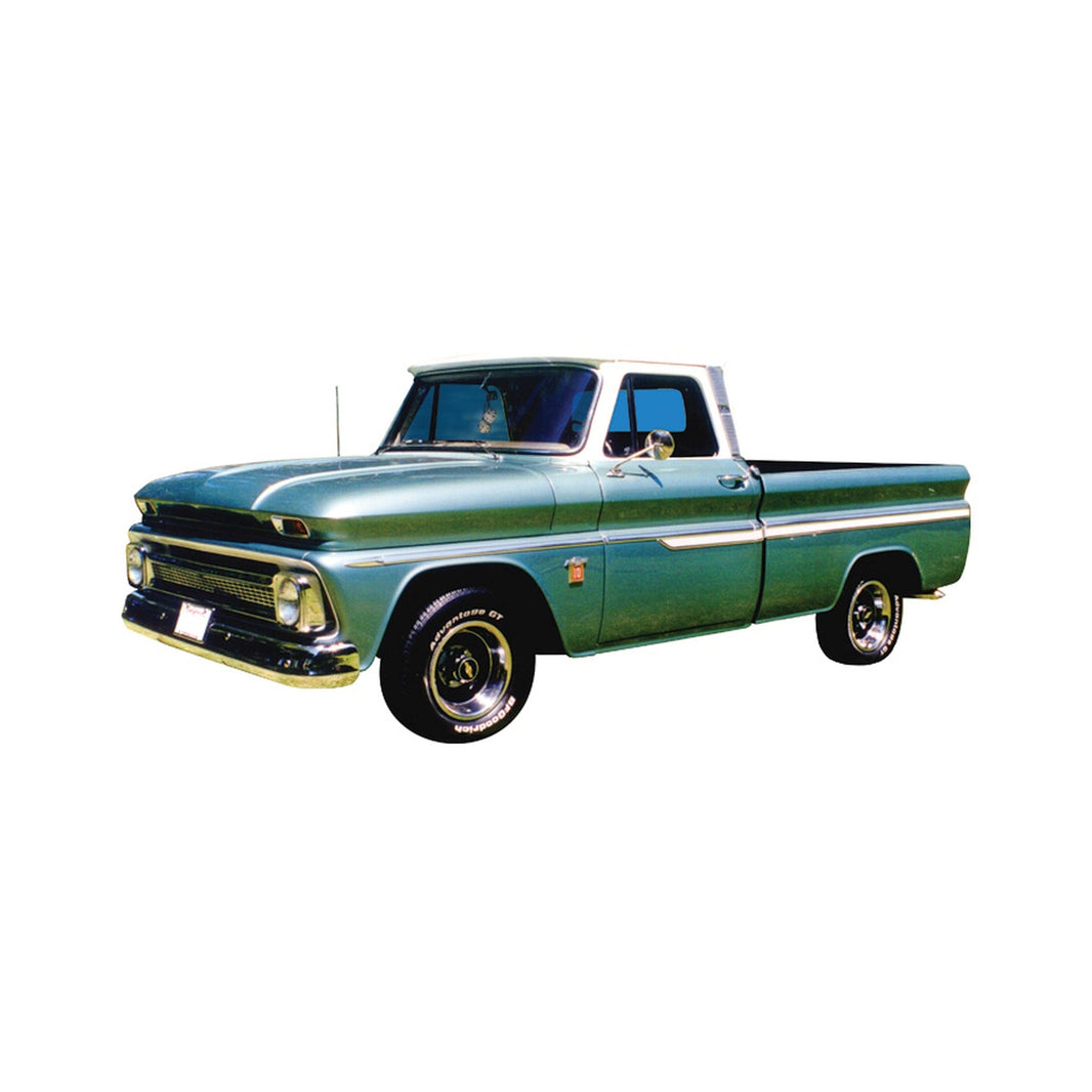 62-66 CHVY/GMC COMPLETE MOLDING SETAL - Brothers Trucks  Complete Molding Set - Shortbed - Fleetside