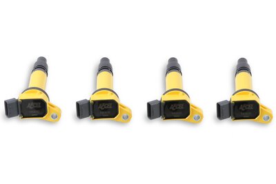 Bobines d'allumage ACCEL SuperCoil - Compatibles avec Toyota 2009-2013 - Moteurs 2,5/2,7 L I4, 2,5/3,5/4,0 L V6 et 4,6/5,0/5,7 L V8 - Lot de 4