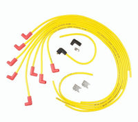 Spark Plug Wire Set - 8.8mm - Universal 90° Boots - Yellow