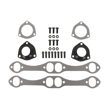Hooker Block Hugger Header - Painted - Photo - out of package Kit