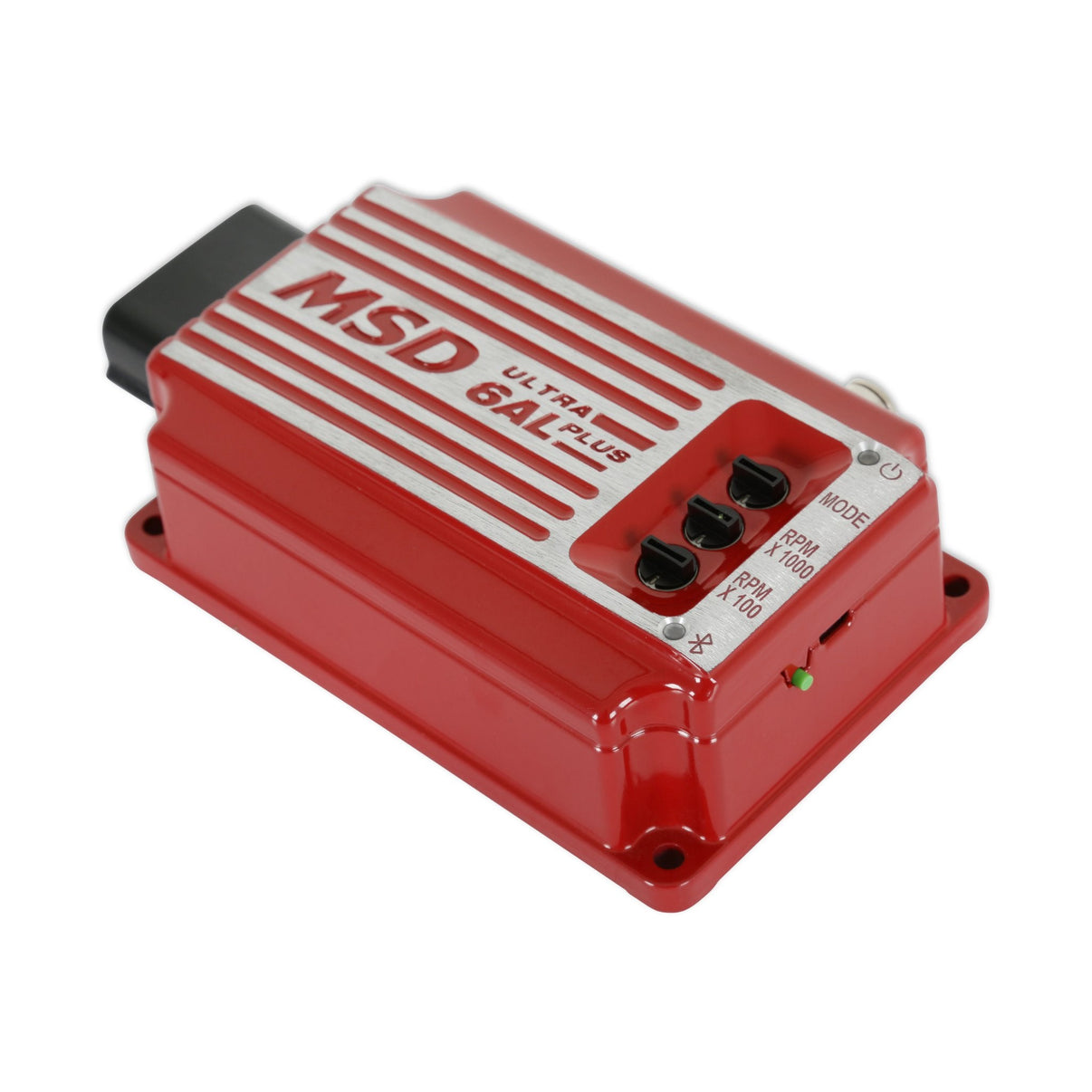 MSD Ultra 6AL Plus Ignition Control - Red - Photo - out of package Side