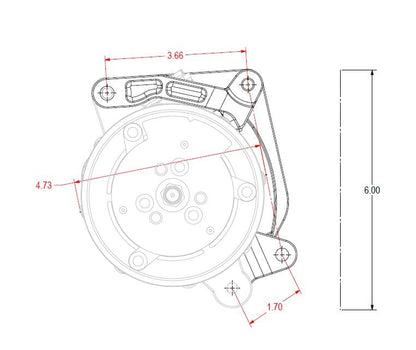 Low Mount A/C Brackets for the Gen 5 LT4/LT1 Dry Sump Engines w/DSE Subframe - Photo - out of package User 1
