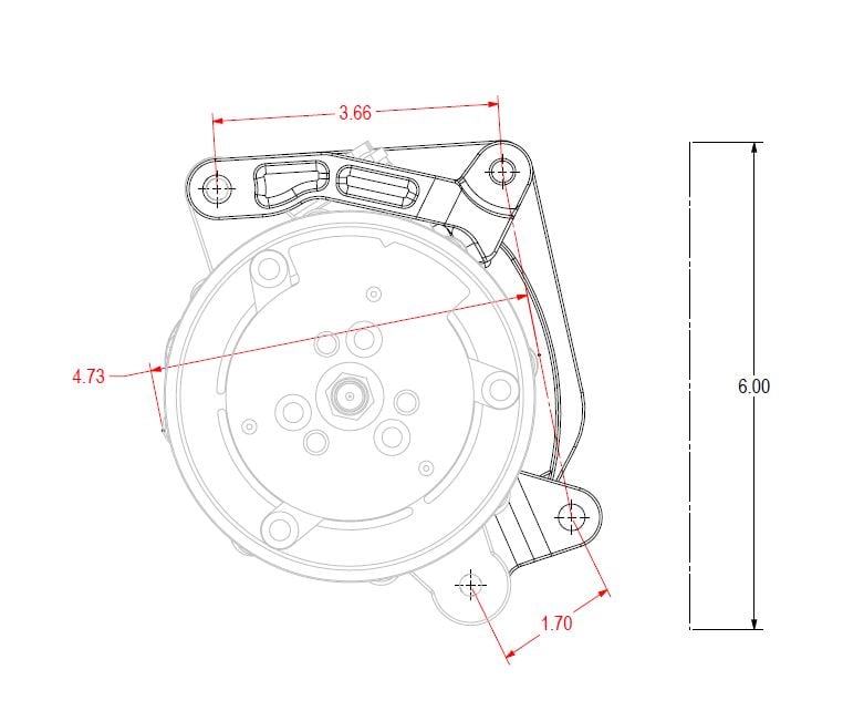 Low Mount A/C Brackets for the Gen 5 LT4/LT1 Dry Sump Engines - Photo - out of package User 1