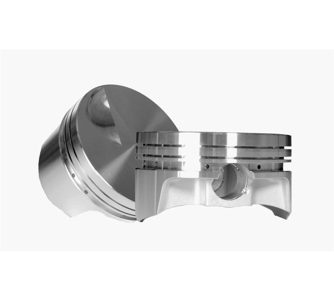 Cp Bullet LS Piston Set - 3.905" Bore - 4.000" Stroke - 6.125" Rod - 2.7CC Flat Top - BLS1009-007-8