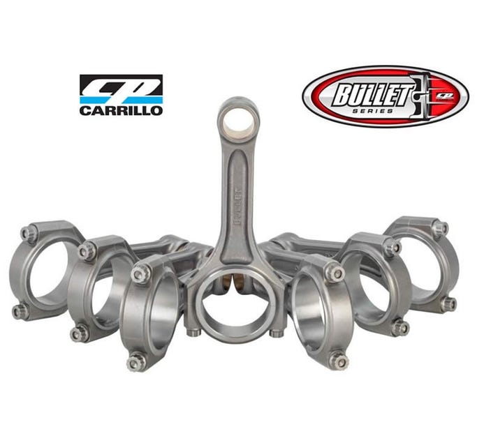Cp Carrillo Bullet Series LSX Connecting Rod Set - 6.125" Length - BCLSX-612571