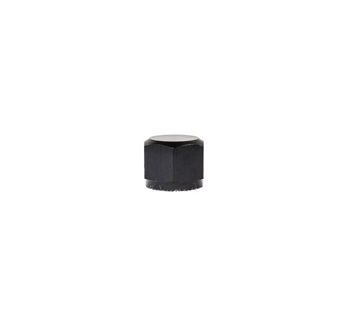 BTR Female Flare Cap - 10AN - Black