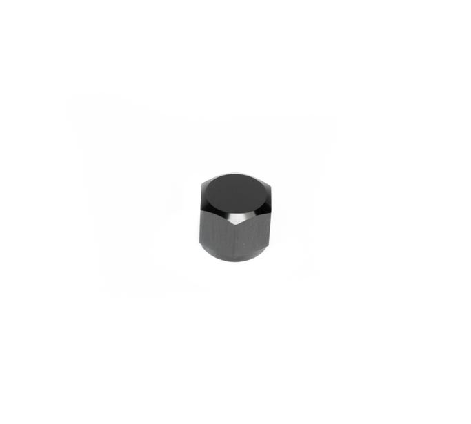 BTR Female Flare Cap - 8AN - Black