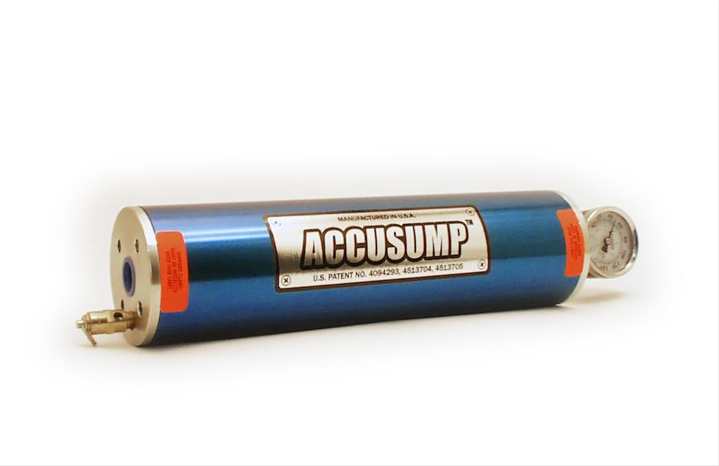 Canton Racing Accusump Oil Accumulators 1 Quart 12in x 3.25in