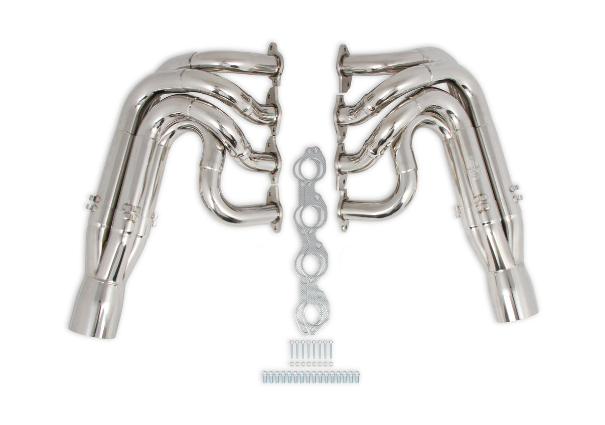 Hooker Racingheart 3-Step Dragster Headers - Polished 304 Stainless - Photo - out of package Right