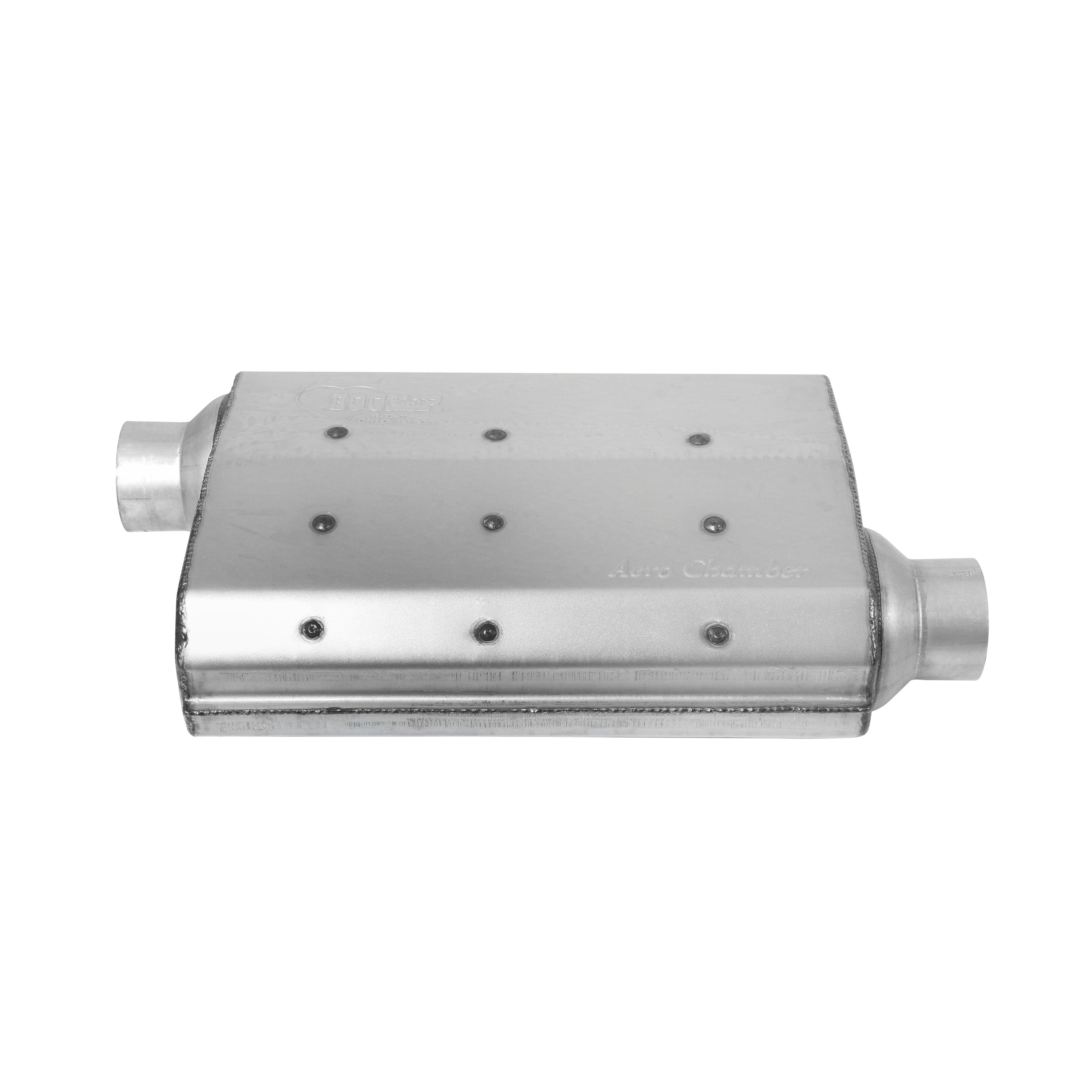 Hooker Aero Chamber Muffler - Photo - out of package Top