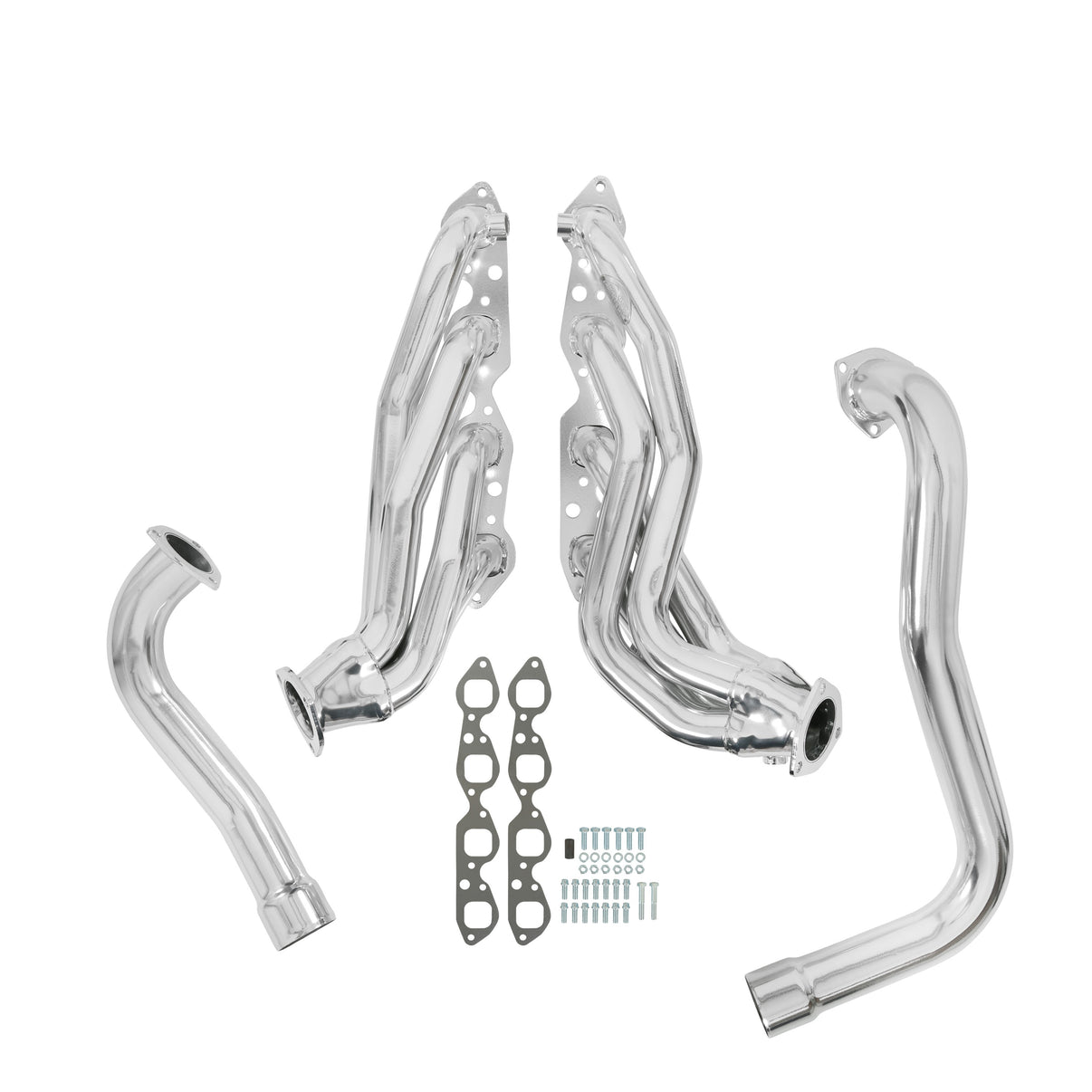 Hooker Super Competition Shorty Headers - Ceramic Coated - Photo - out of package Angle