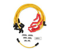 Spark Plug Wire Set - 8.8mm - Spiral Core - Custom Fit - Yellow