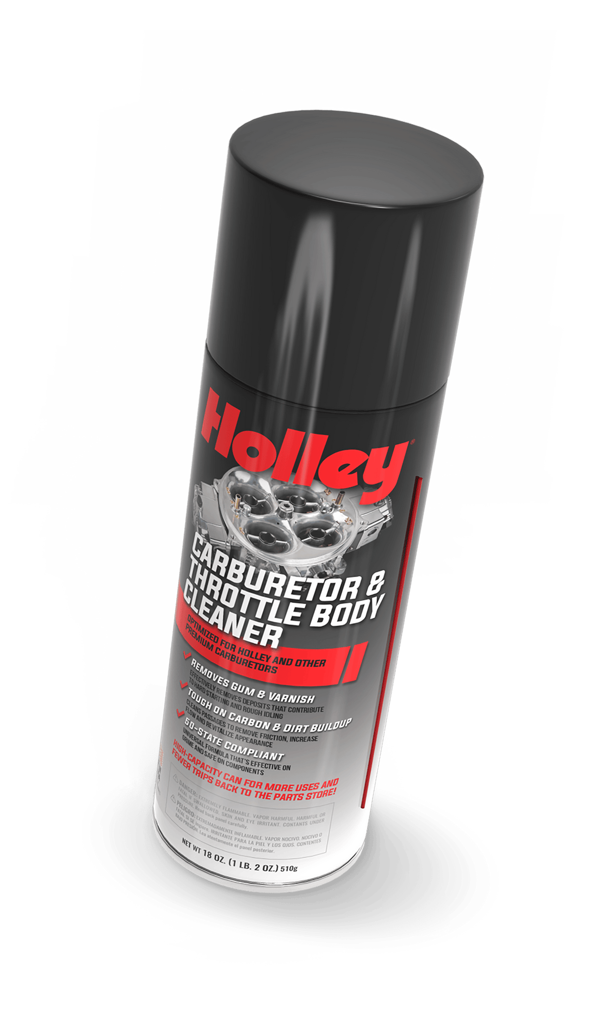 HOLLEY Carburetor & Throttle Body Cleaner Spray, 18oz Can - Photo - out of package