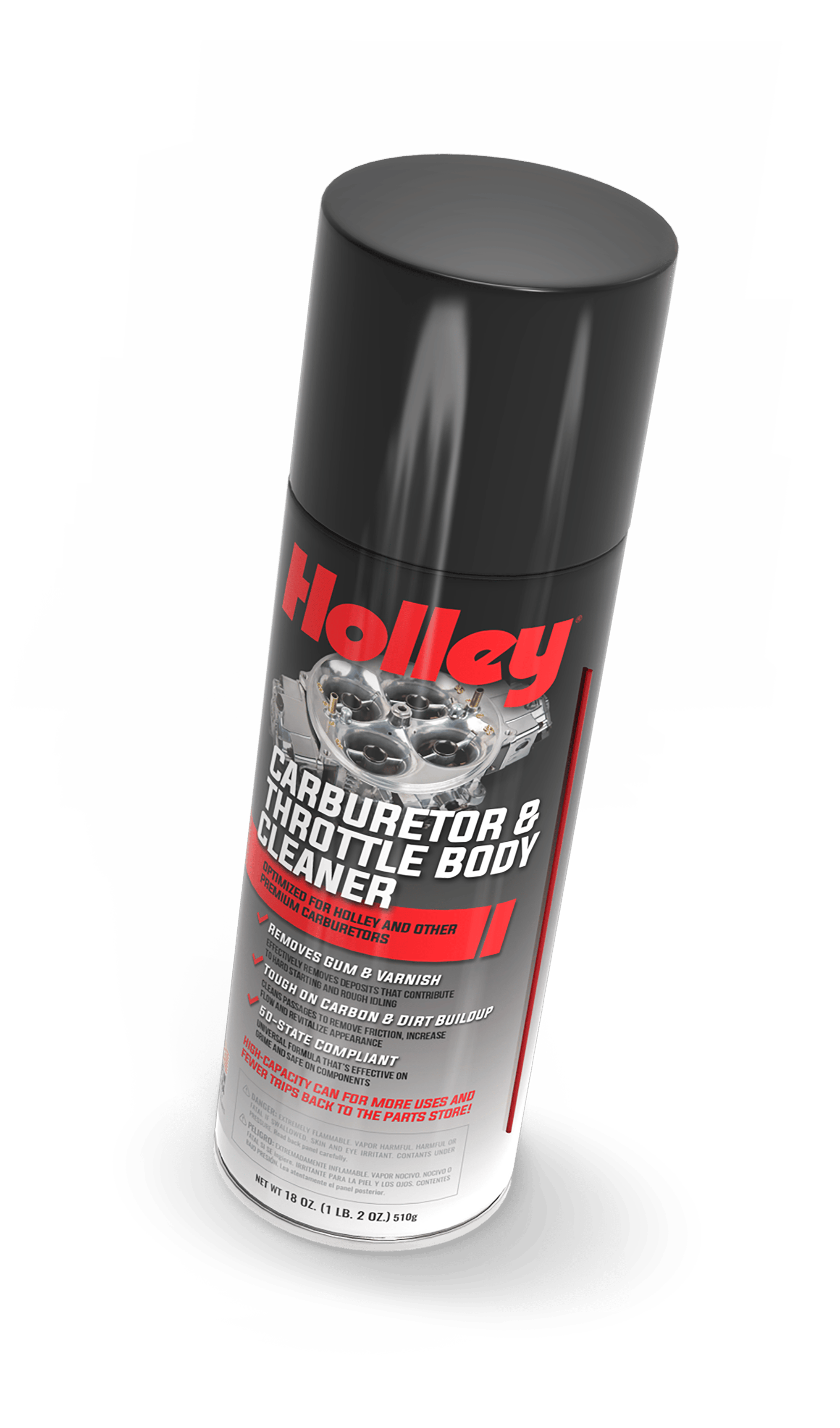 HOLLEY Carburetor & Throttle Body Cleaner Spray, 18oz Can - Photo - out of package