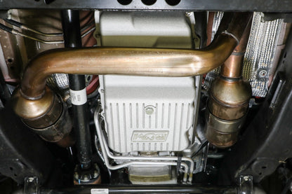 B&M Hi-Tek Heavy-Duty Deep Transmission Pan -  GM 10L80 - Aluminum - Natural - Photo - Primary Side