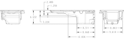 Holley GM LS Swap Oil Pan - 4WD / Truck / Off-Road - Black - Photo - out of package User 1