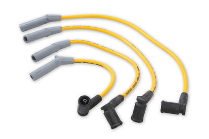 Spark Plug Wire Set - Super Stock Spiral 8mm - 77-80 Ford Fiesta - Yellow