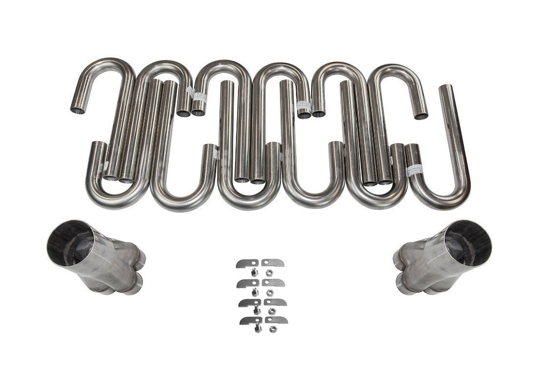 2" x 3-1/2" Weld Up Header Kit - 2" x 3-1/2" 304 Stainless Steel Header Weld Up Custom Header Kit