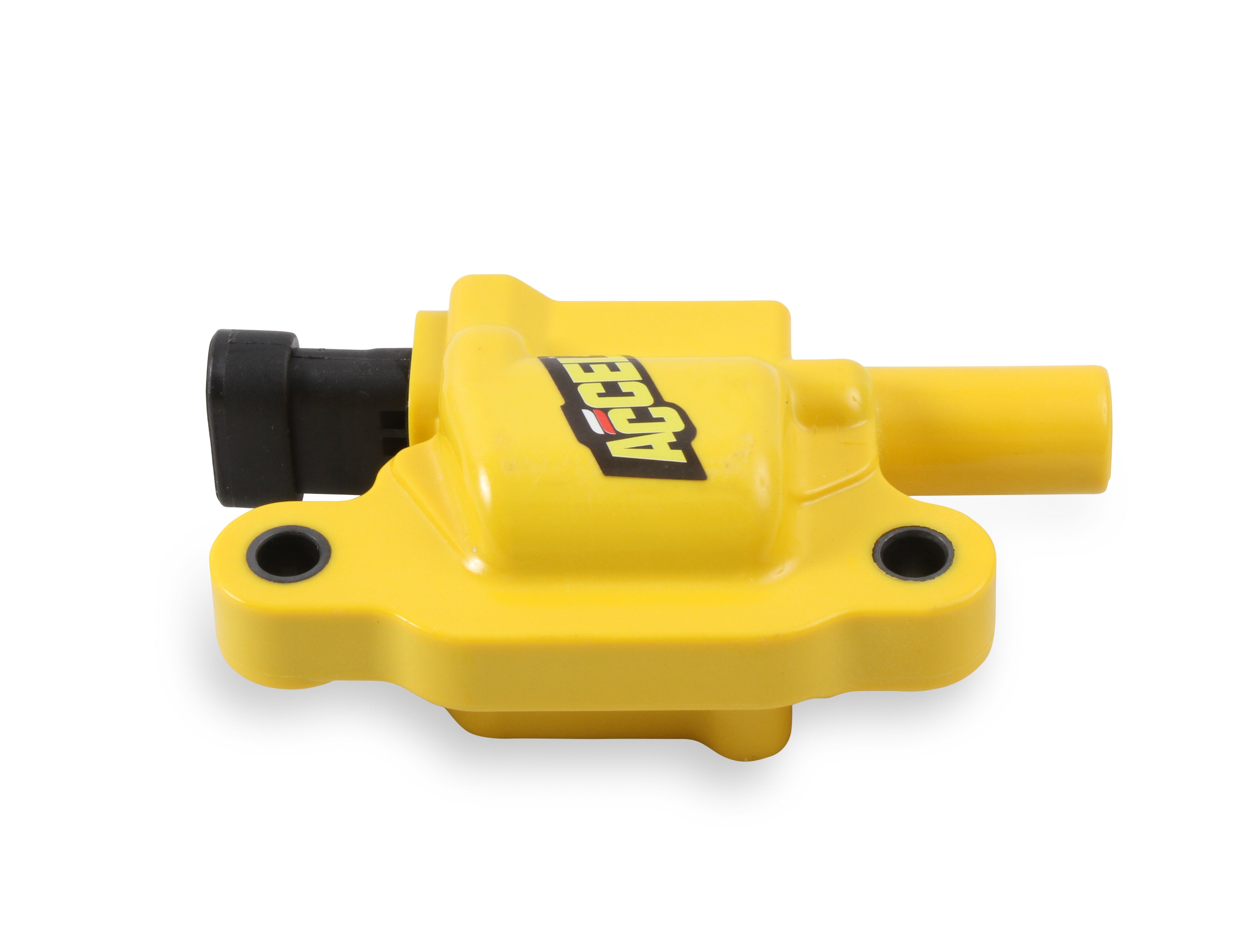 ACCEL Ignition Coil - SuperCoil GM LS2/LS3/LS7 engines, yellow, Individual - Photo - out of package Left