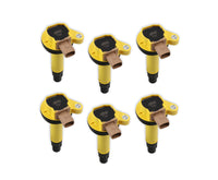 Ignition Coil- SuperCoil- 2010-2016 Ford EcoBoost 3.5L V6- 6-Pack (3-Pin)-Yellow