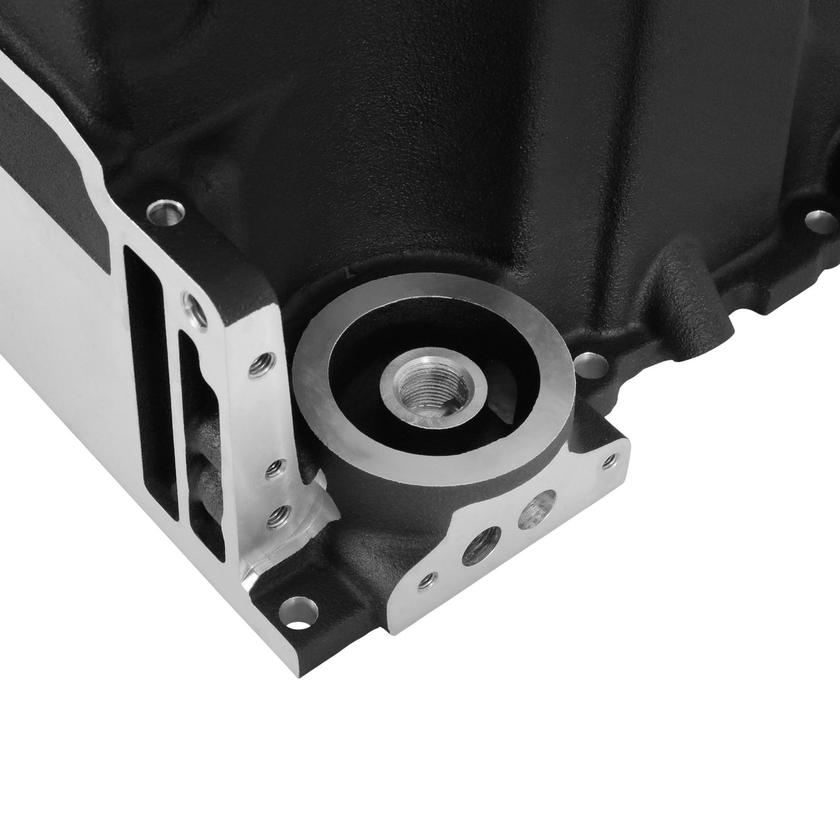 Holley GM LT Swap Oil Pan - 4WD / Truck / Off-Road - Black - Photo - out of package User 3