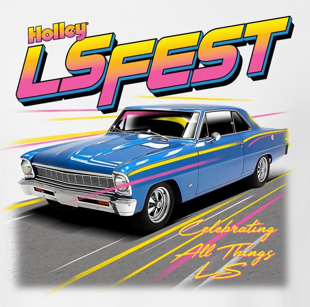 LS Fest Retro Ride Graphic Tee - Photo - out of package