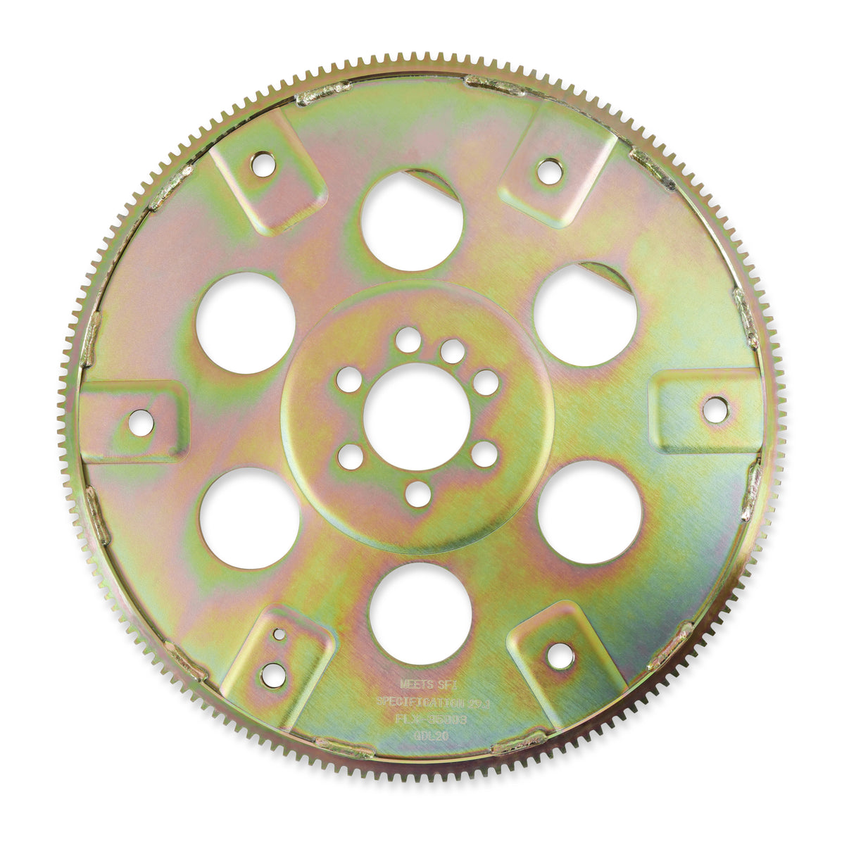 Hays Steel SFI Certified Flexplate - Small Block Chevrolet - Photo - out of package Top