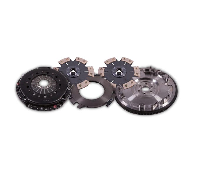 Vengeance Ceramic 6 Puck Twin Disc Clutch Kit