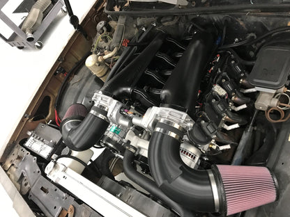 SNIPER EFI LS3/L92 HI-RAM IM, EFI, 92MM - Sniper EFI Fremstillet Indsugningsmanifold Dobbelt Plenum 92mm LS3/L92, Skinne Kit - Slvr