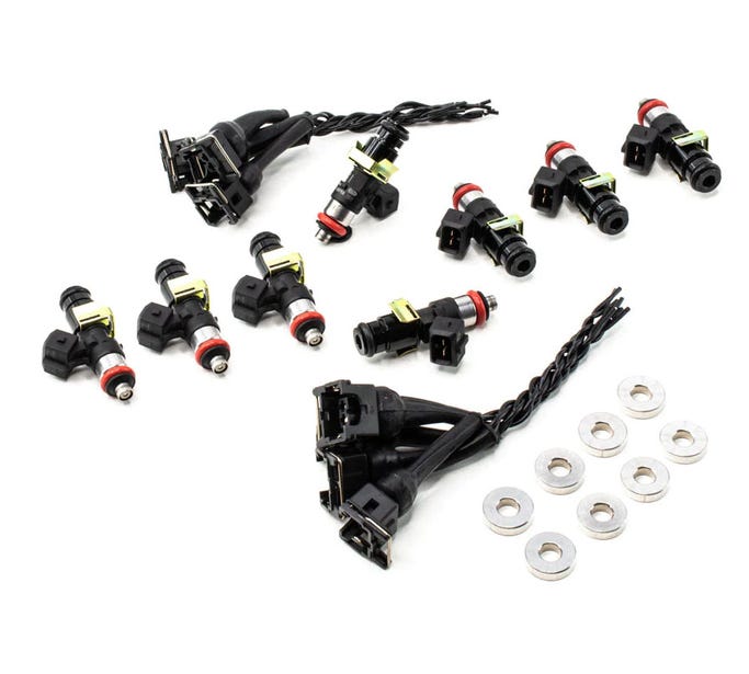 Deatschwerks Fuel Injectors - 1500CC - 00-13 Truck V8 4.8L/5.3L/6.0L/6.2L - 16M-26-1500-8