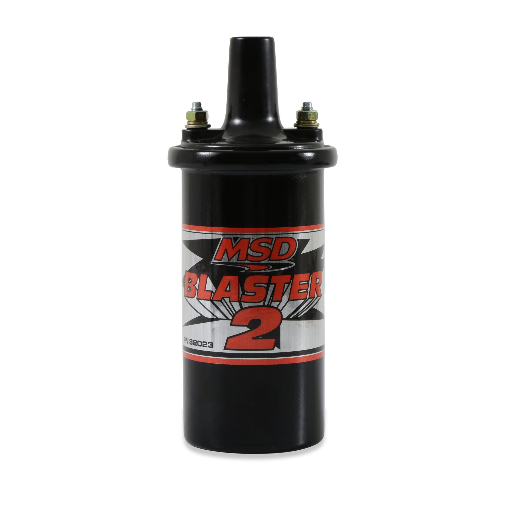 MSD Ignition Coil - Blaster 2 - Black - Photo - out of package Left