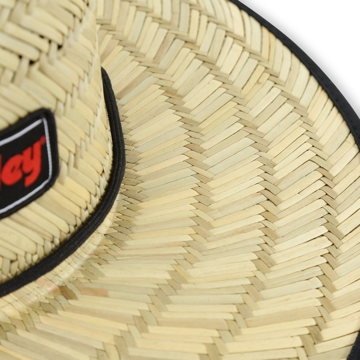 Holley Tonal Straw Hat - Photo - out of package Back