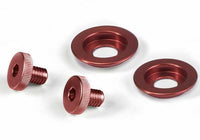 ST5 VISOR SCREW KIT - RED - Stilo Colored Visor Screw Kits Red