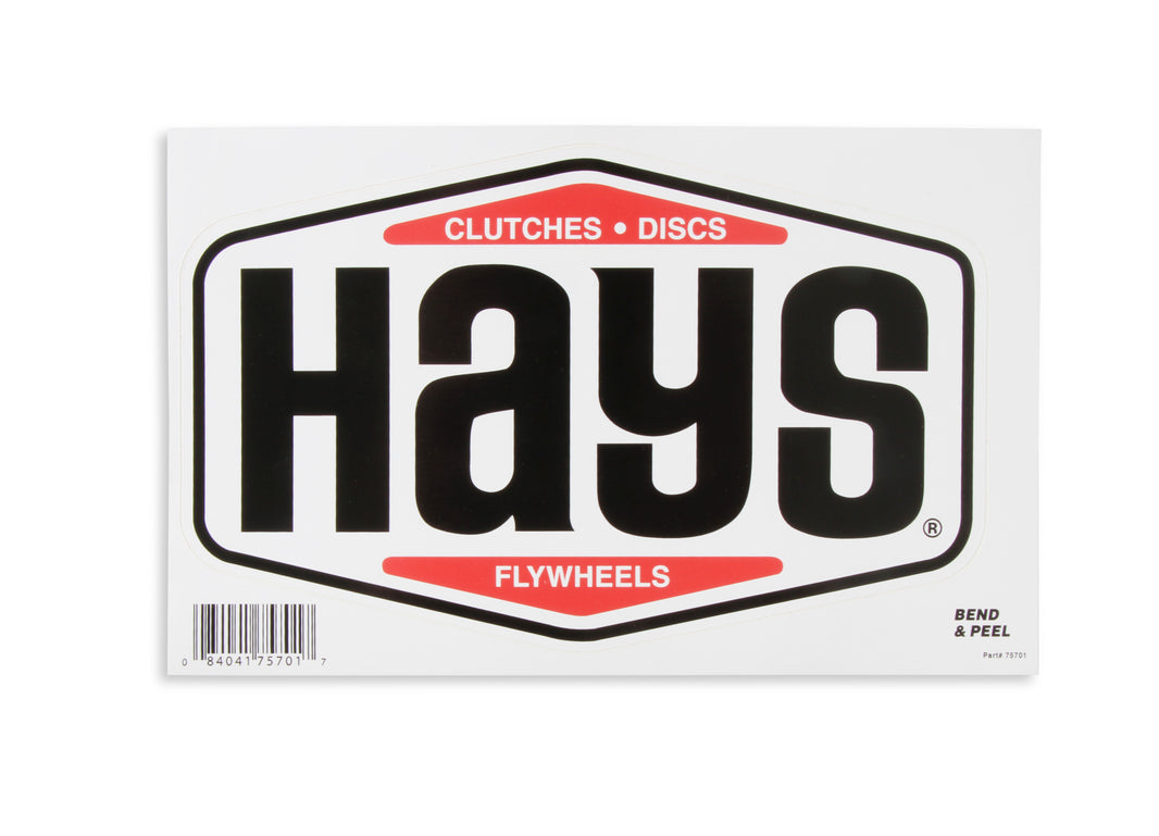 Hays Decal - Photo - Primary Front