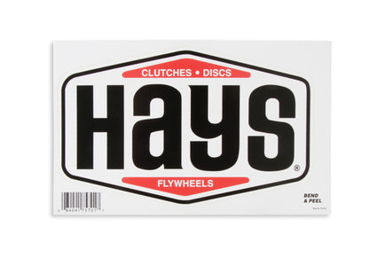 Hays Decal - Photo - Primary Front