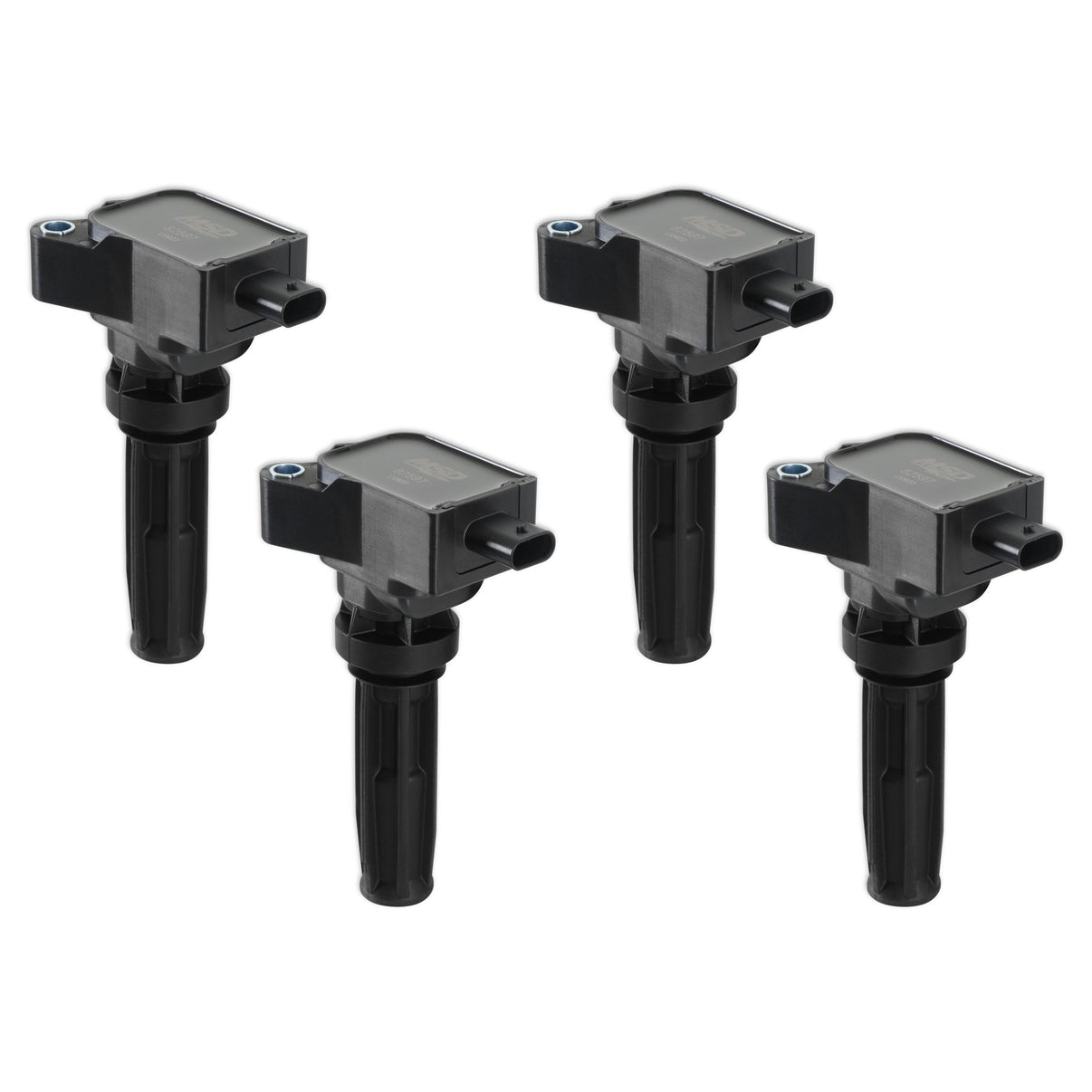 COIL, BLACK, FORD ECO-BOOST 2.0L L4, SET OF 4 - Photo - out of package Angle