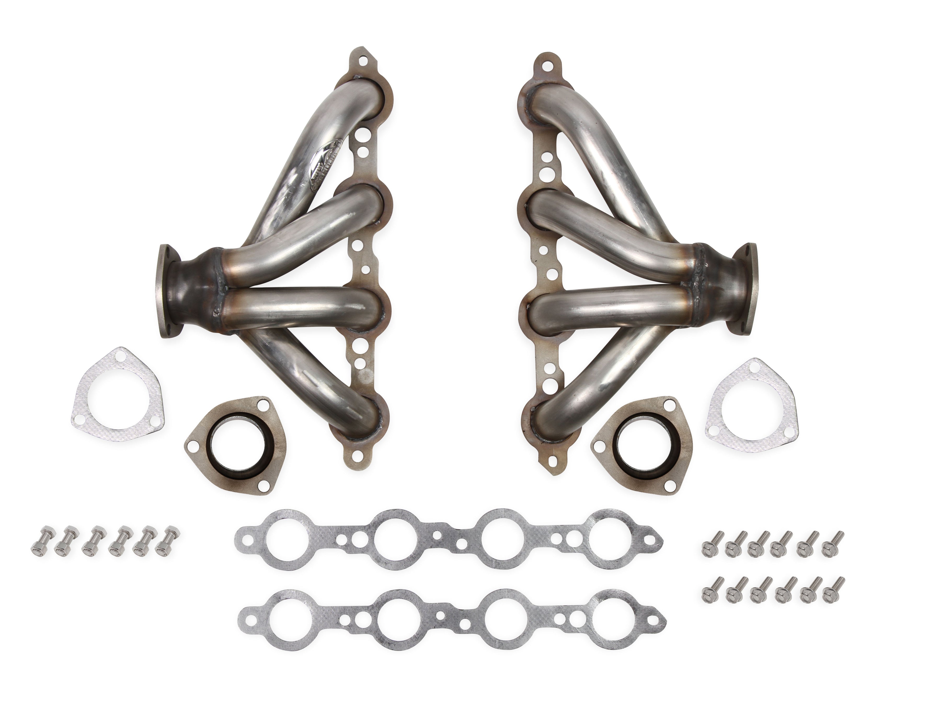 Hooker Block Hugger Header - Stainless Steel - Photo - Primary Front