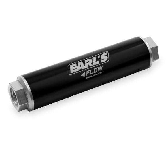 Earl's Billet Fuel Filter - 12AN - 100 Micron