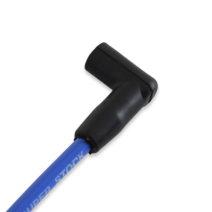 Spark Plug Wire Set-Super Stock Spiral 8mm- Small Block GM 5.0/5.7L 1978-86-Blue