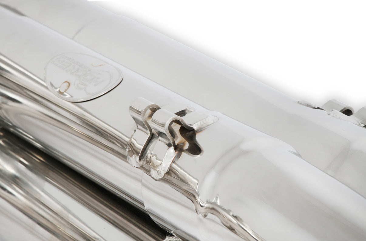 Hooker Racingheart 3-Step Dragster Headers - Polished 304 Stainless - Photo - out of package Top